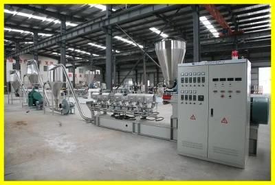 300-500 Kg/H Wood Plastic Composit Pelletizer Machine