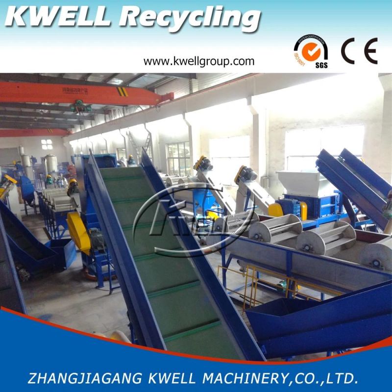 Pet Waste Plastic Water Bottle Recycling Washing Drying Machine Plant Line for Polyester Fiber