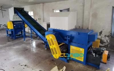 Single Shaft Shredder and Crusher Unit for Plastic Wastes