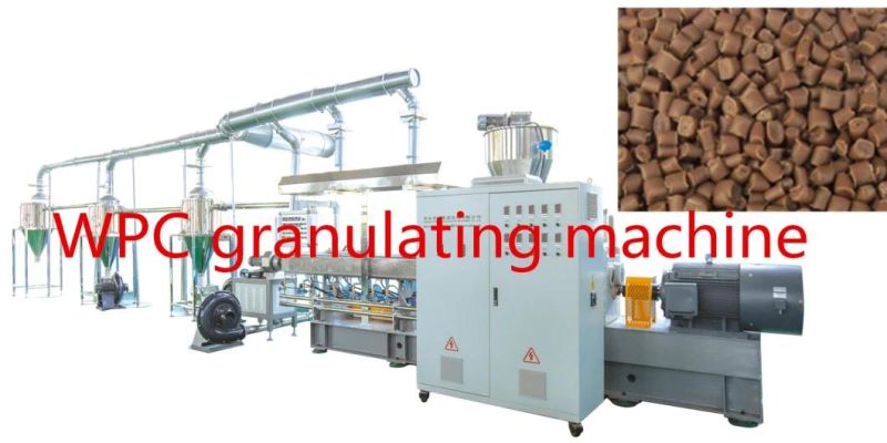 PP/PE PVC WPC Wood Plastic Composite Decking Floor Fence Post Window and Door Frame Profile Making Machine Extruder Machine