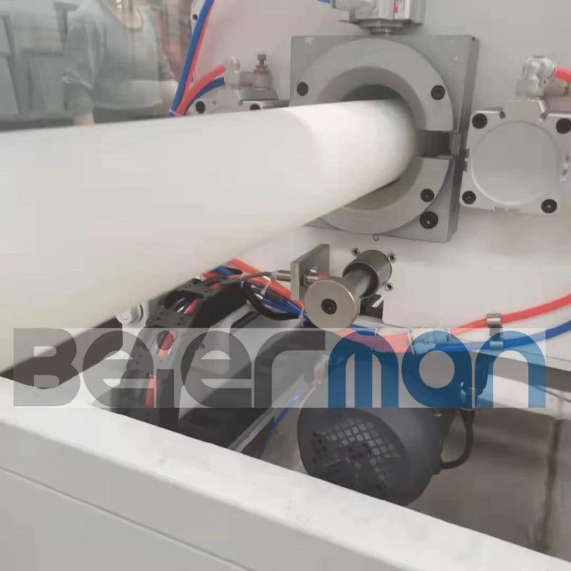 110mm-160mm HDPE 2 Layers High Pressure Composite Pipe Single Screw Extruder Production Line ABB/Delta/Siemens 300-400kg Output