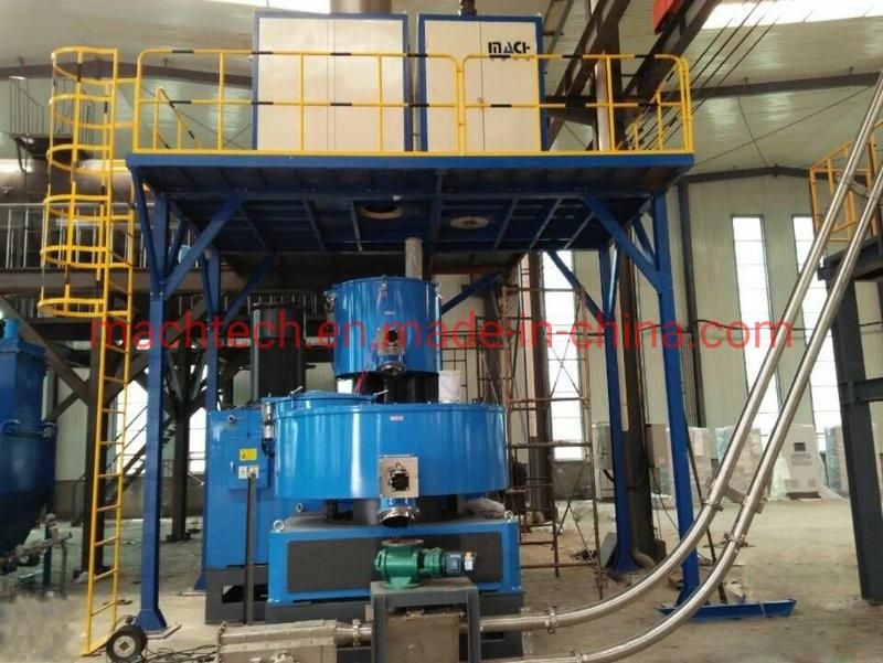 Plastic Machine Powder Weighing System Plastic High Speed Mixer