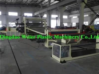 PVC Homogeneous Heart Flooring Leather Production Line