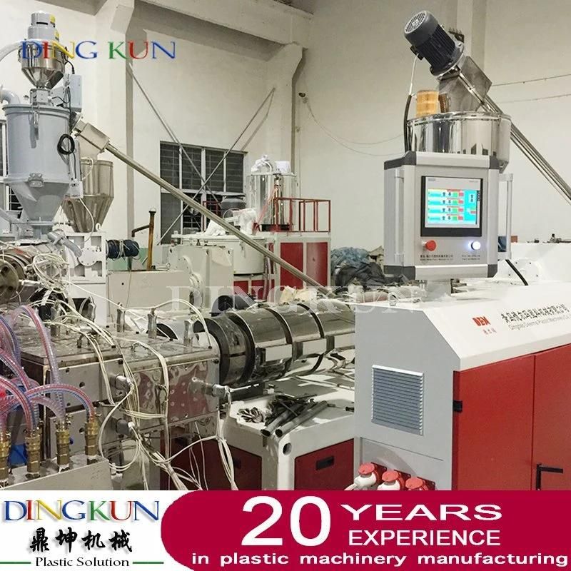 PVC WPC Solid Door Panel Extrusion Line / WPC Door Board Extruder