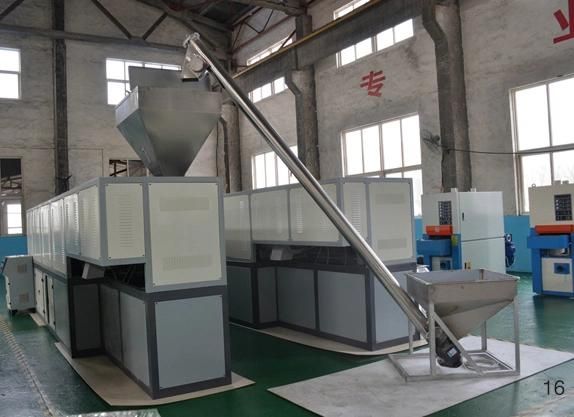 Wood Recycled Plastic WPC Fence Post Production Extrusion Machine Line