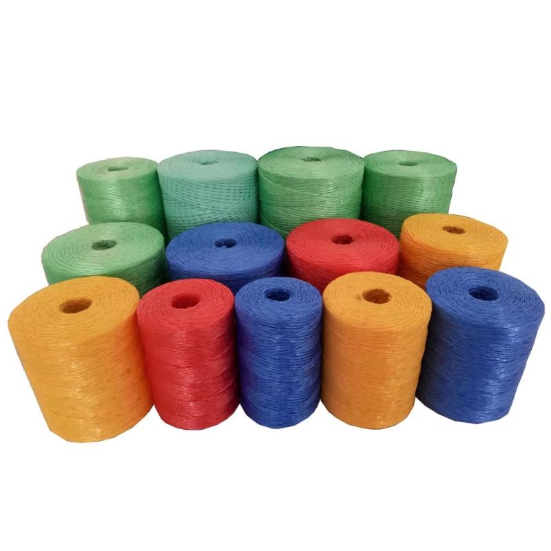 100% Recycled Material PP PE Baler Twine Rope Making Line Extruder