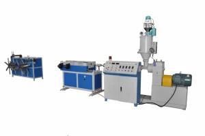 PE Single Wall Corrugated Pipe Machine Line