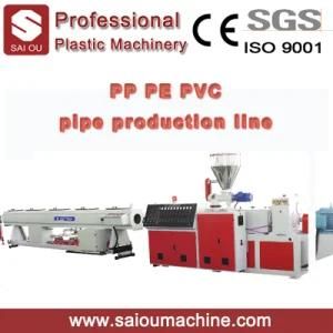 PP PE PVC Plastic Pipe Extrusion Line