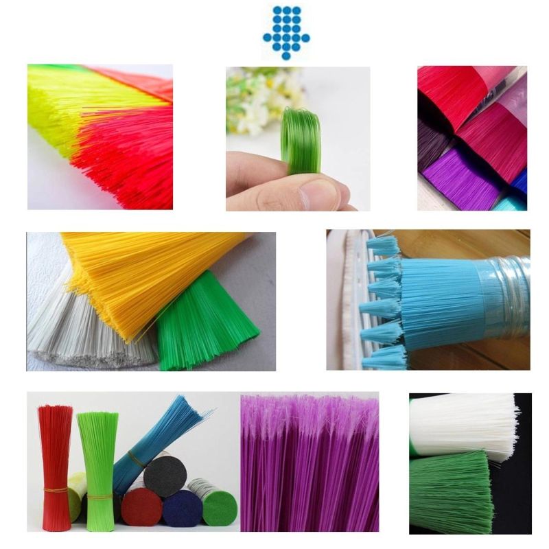 Plastic Filament/Fiber/Bristle Yarn Making Machine Pet/PP/PBT Broom/Brush Filament Extruding Machinery