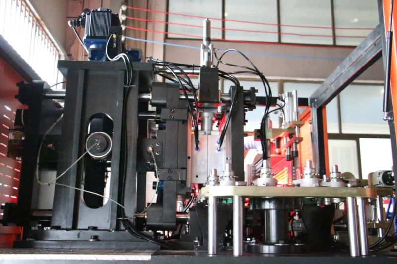 2 Cavity Auto Pet Blow Moulding Machine Price / Milk Pet Plastic Bottle Blowing Machine