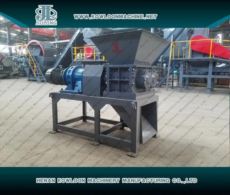 Light Duty Industry Wasted Used Steel Double Shaft Small Metal Shredder