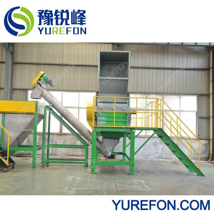 Waste Plastic Crusher Machine / Plastic Bottle Recycling Crushering Price