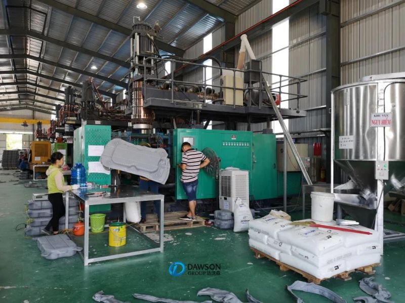 HDPE Plastic Models Automatic Blow Molding Machine