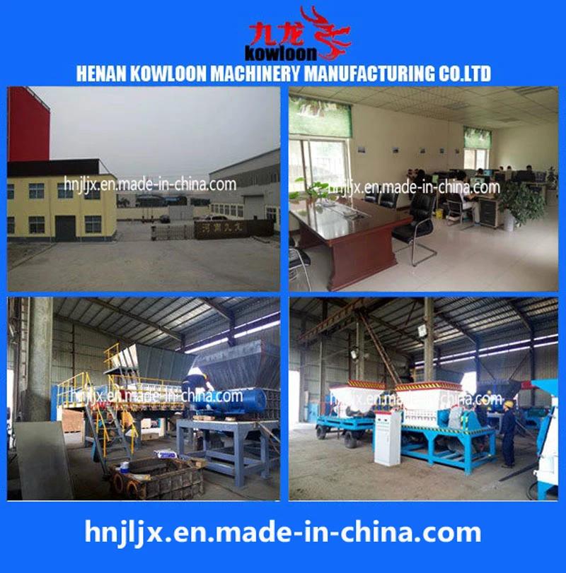 Ce Certificate PE Pipe Shredding Crushing Machine