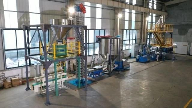 Jwell Engineering Plastic Compounding Machine Plastic Twin Screw Pelletizing Machine Line