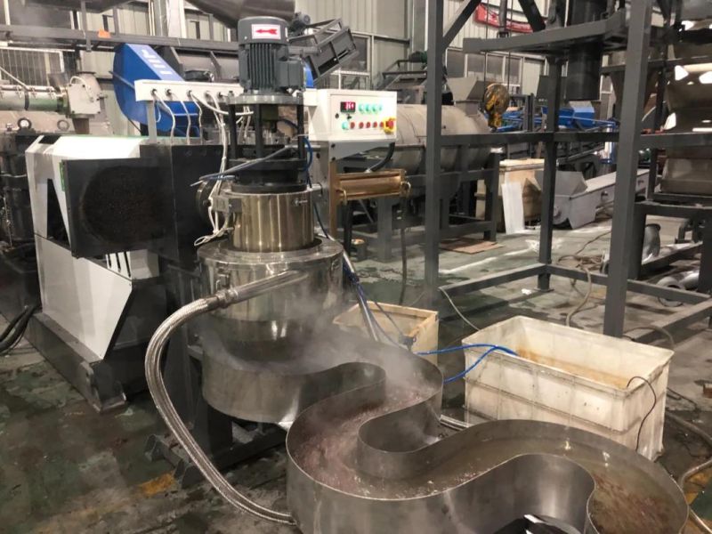 PE recycling pellet production machine