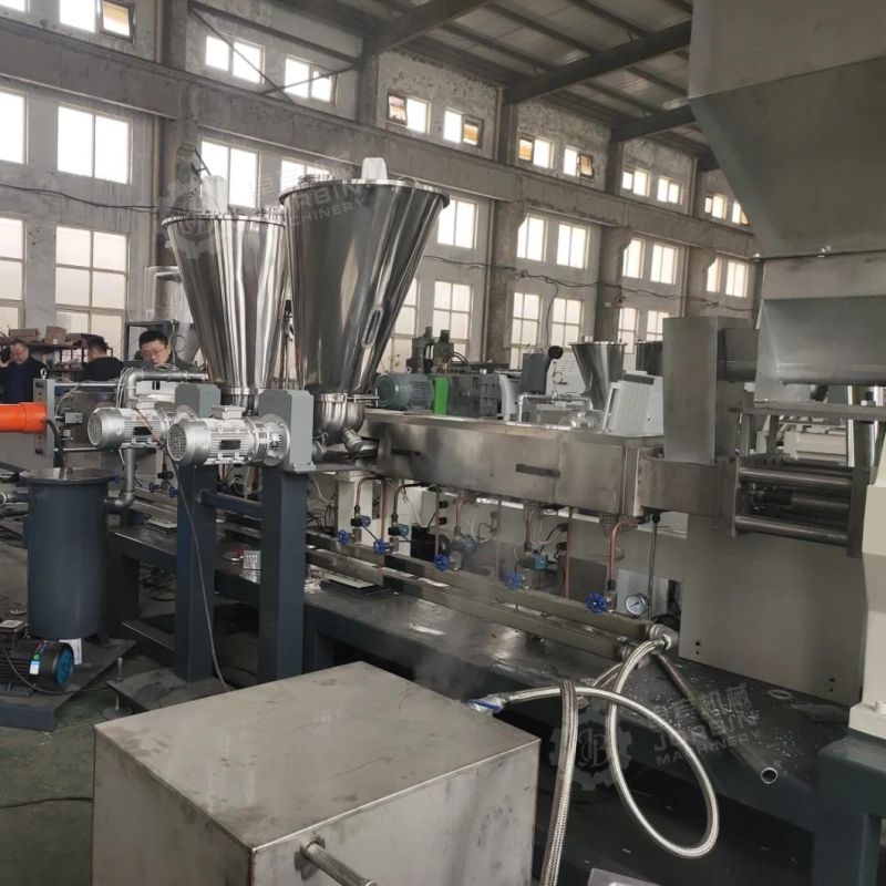 Co-Rotating Twin Screw Extruder Machine Compound PE PP Filler Masterbatch