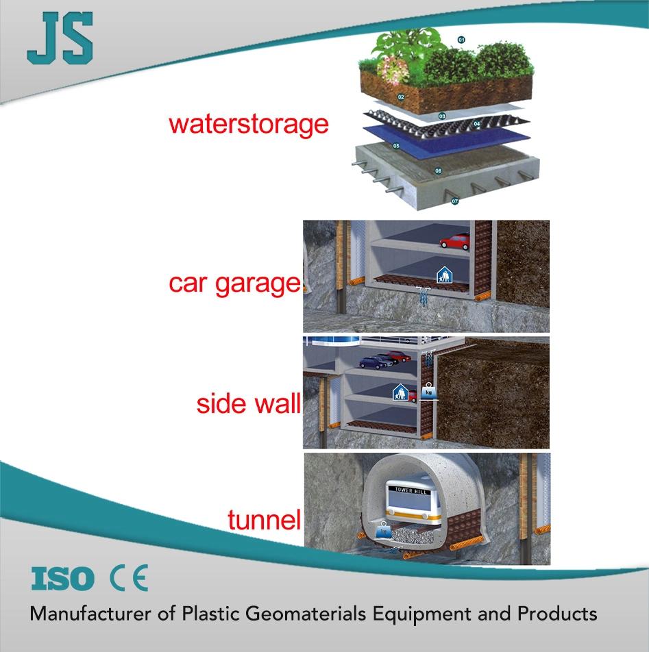 Plastic Drain Board Production Line Used for Tunnels and Buildings