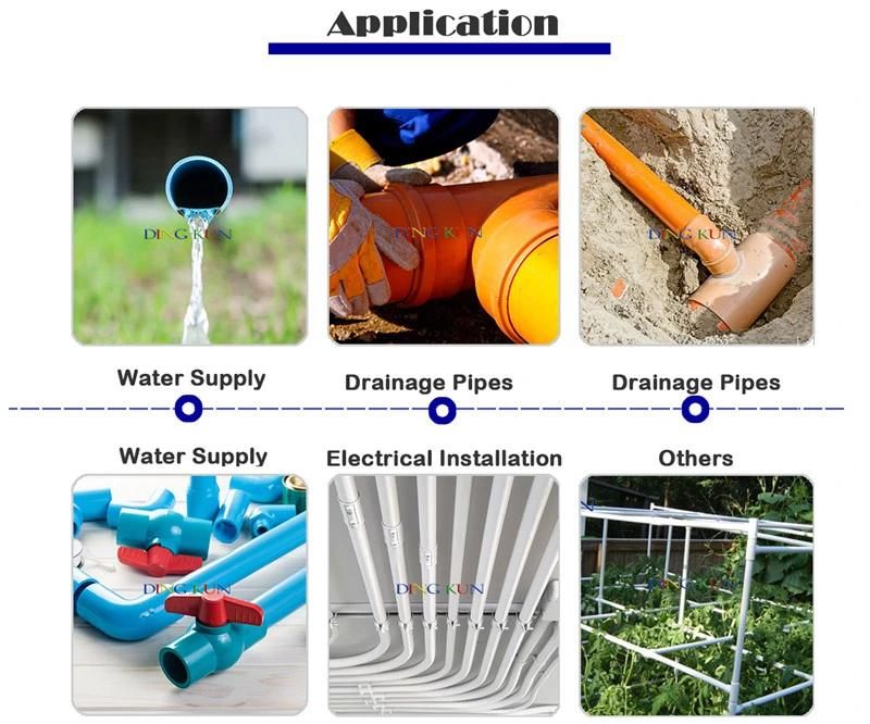 PVC Pipe Making Machine Price / Plastic Extruder / Pipe Production Line