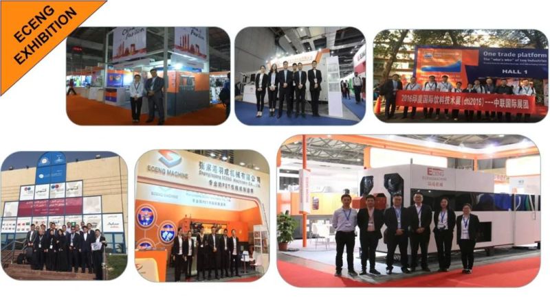 2 Cavity Auto Pet Blow Moulding Machine Price / Milk Pet Plastic Bottle Blowing Machine