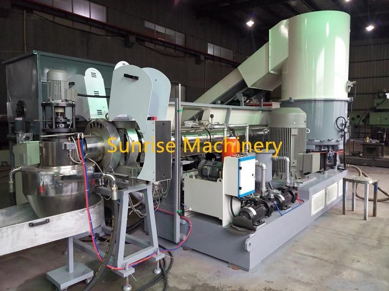 Good Quality LDPE PP Film Lump Pet Bottle Waste Plastic Washing Recycling Granulating Machine