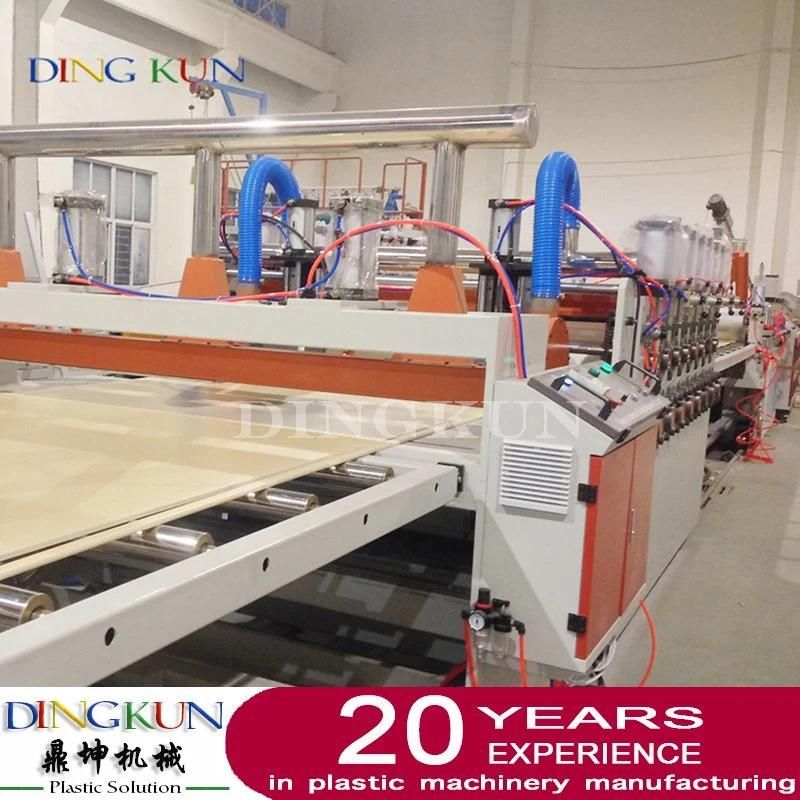 PVC WPC Solid Door Panel Extrusion Line / WPC Door Board Extruder