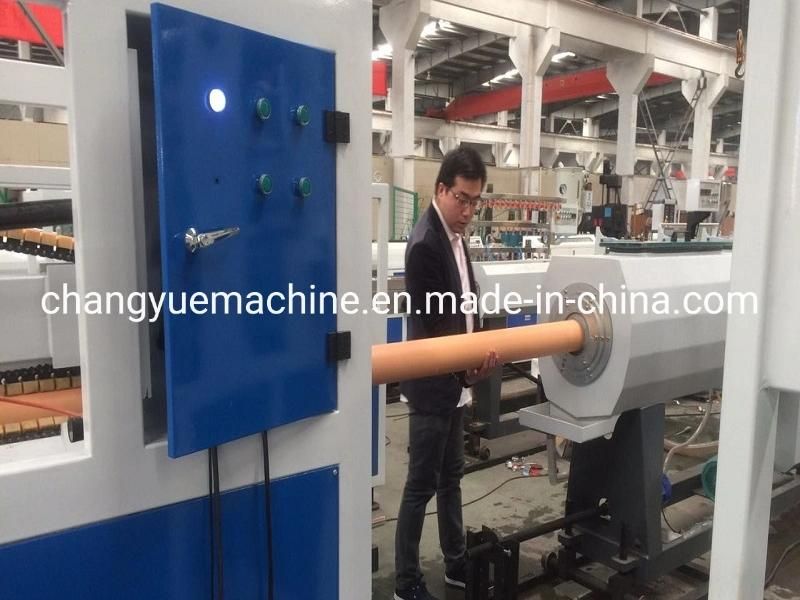Plastic PVC PP PE Pipe Extruder Machine Extrusion Line Making Machine