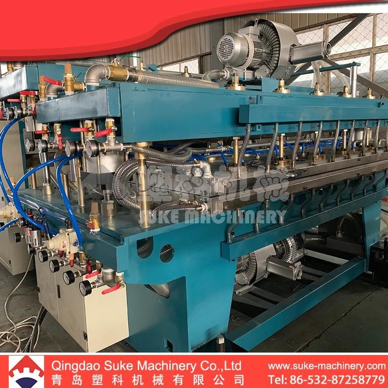 PP Hollow Corrugated Sheet Extrusion Production Plastic Machine Line