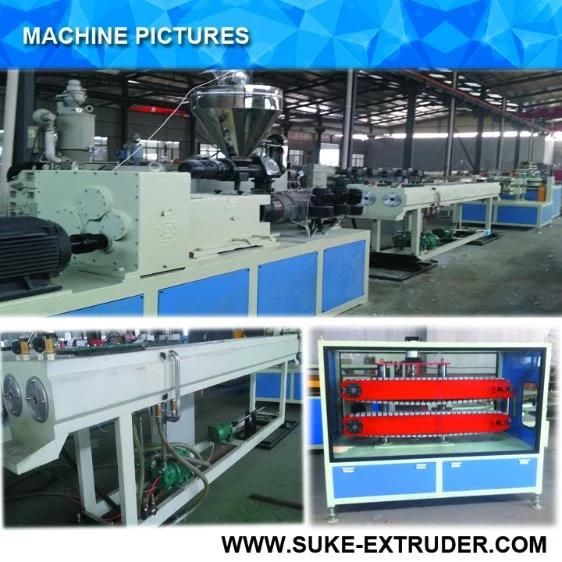 PVC Double Pipe Making Machine (SJSZ51X105)