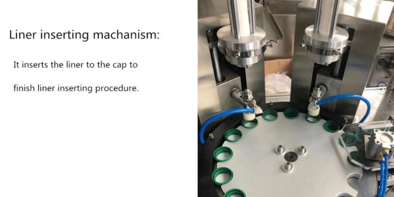 Automatic Plastic Bottle Cap Wadding Machine