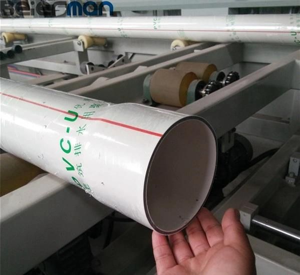 Ce Certificate 110-450mm Three Layers Big Plastic PVC Conduit Drainage Water Pipe Production Line with Sjsz80/156 Co-Extrusion for New and Recycled Material