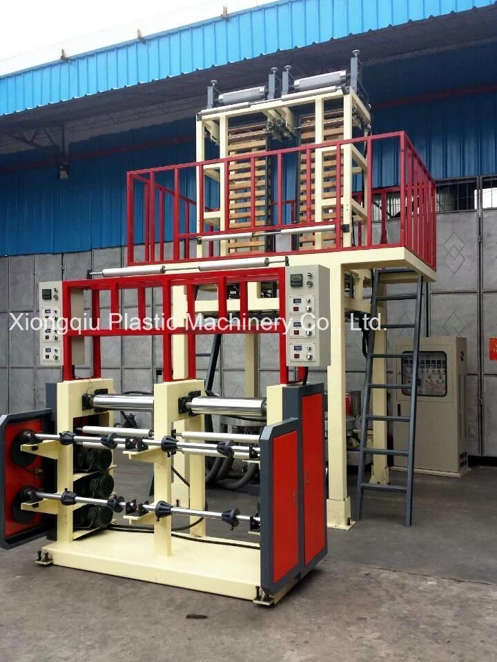 800mm Single Extruder Double Die Head Film Blowing Machine