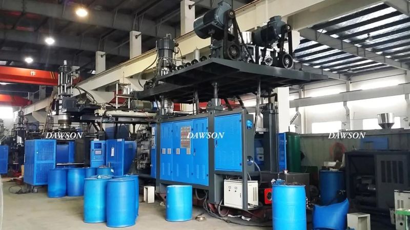 200L 250L Chemical Drums Servo Motor Plastic Moulding Machine