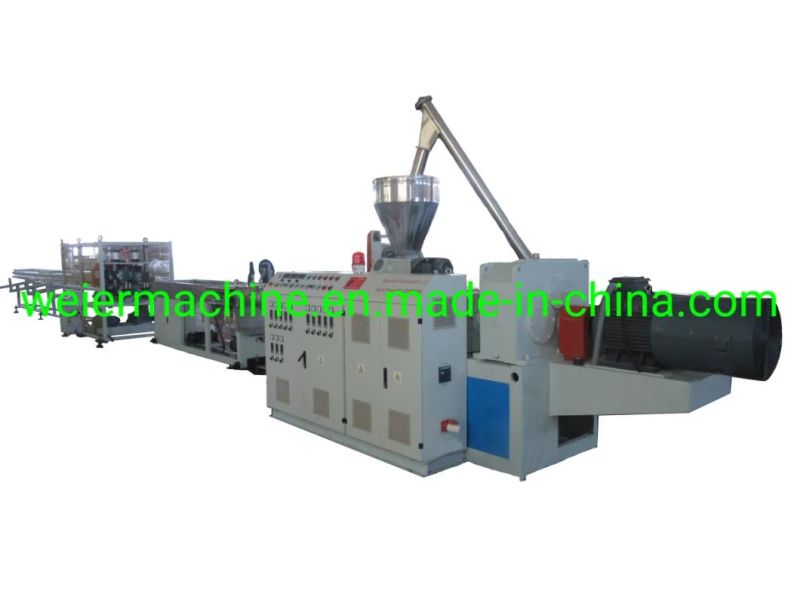 PVC Plastic Double Pipe Extrusion Machine CE Certificate