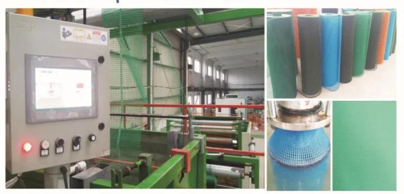 Plastic Square Mesh Production Line: