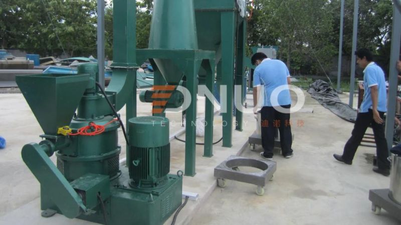 FRP Fiberglass Polyester Products Waste Crushing Grinding Machine