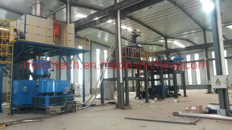 Plastic Machine Powder Weighing System Plastic High Speed Mixer