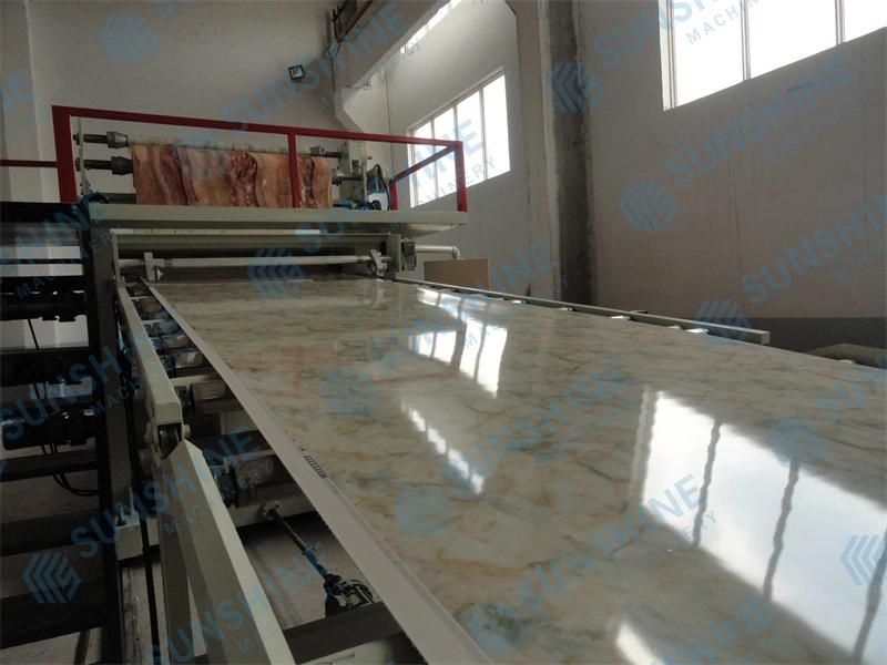 Imitation PVC Artificial Marble Board Equipment