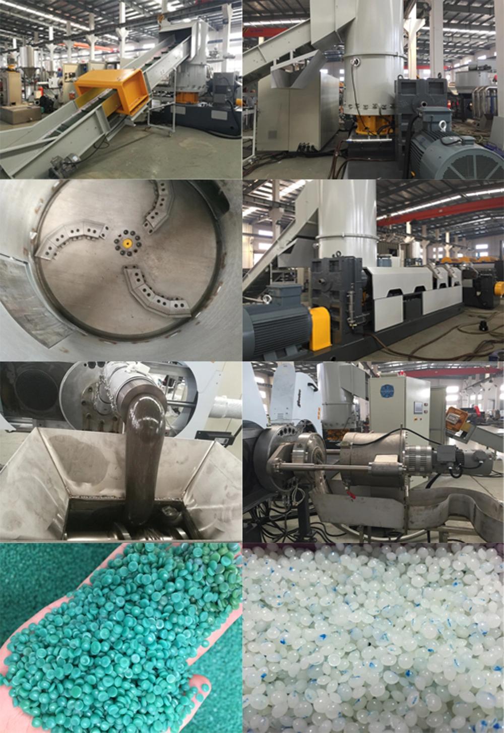 Plastic PE/PP/HDPE/LDPE/LLDPE/BOPP Film/Bag/Woven Bag/Non Woven/Fiber/Granulating Line/Granulation Plant/Agglomeration Recycling/Compact Pelletizing Machine