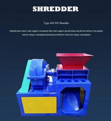 High Quality CE ISO Waste Recycling Plastic Shredder System Recycled Crushing Machine ...