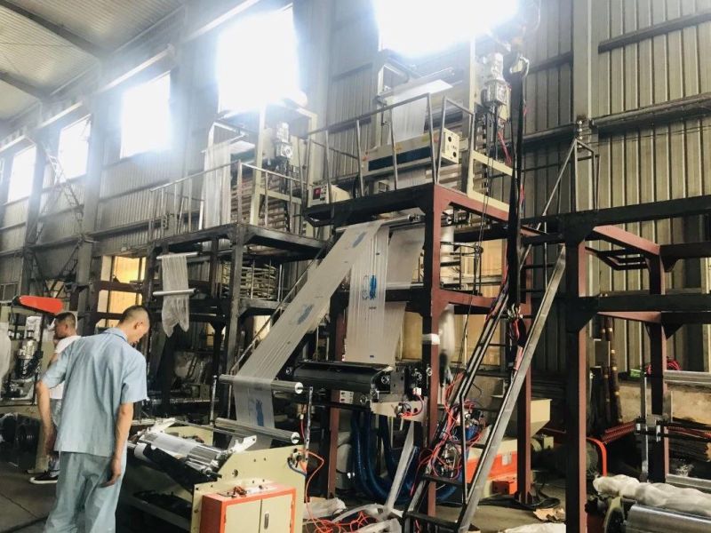 High Speed PE Film Blown Machine Widely Used for Liquid Film