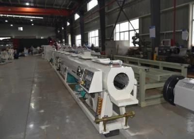 Plastic Extrusion PE PVC PPR Pipe Machine Extruder Line