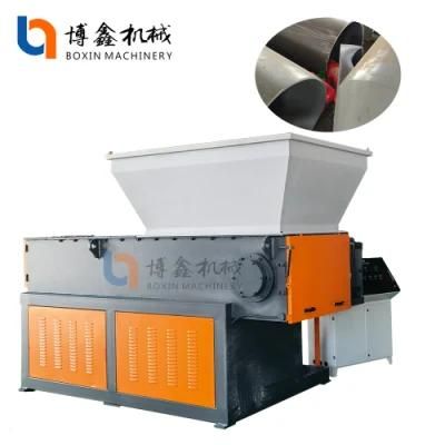 Boxin Manufacture Single Shaft Shredder for IBC Tank and Lumps