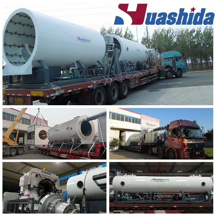 Plastic HDPE PE Jacket Casing Shell Pipe Polyurethane Foam Pre-Insulated Pipe Making Machine