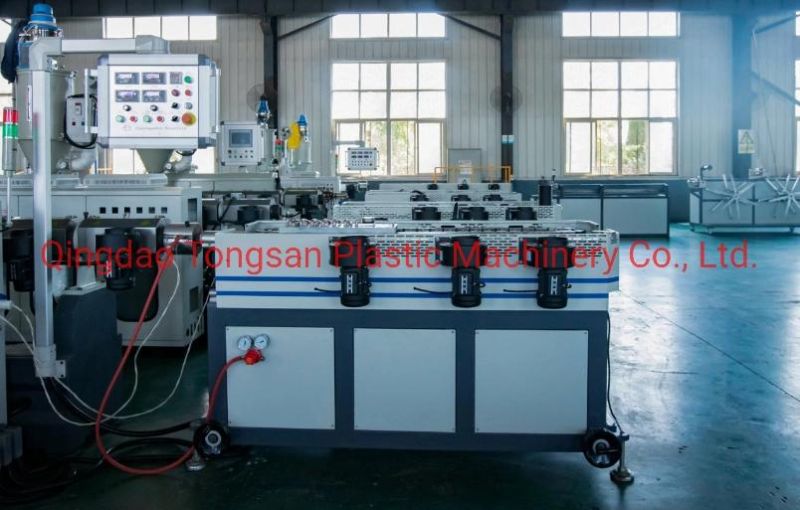 Flexible PA PP PE Corrugated Wire Protection Pipe Production Machine