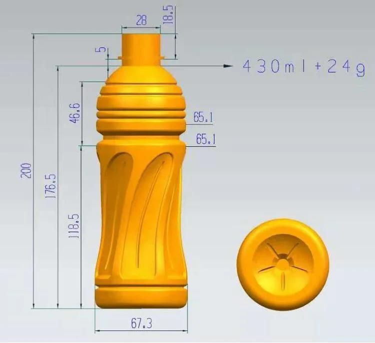 Fully Automatic Plastic Blow Molding Machine for Making Edible Oil Bottle