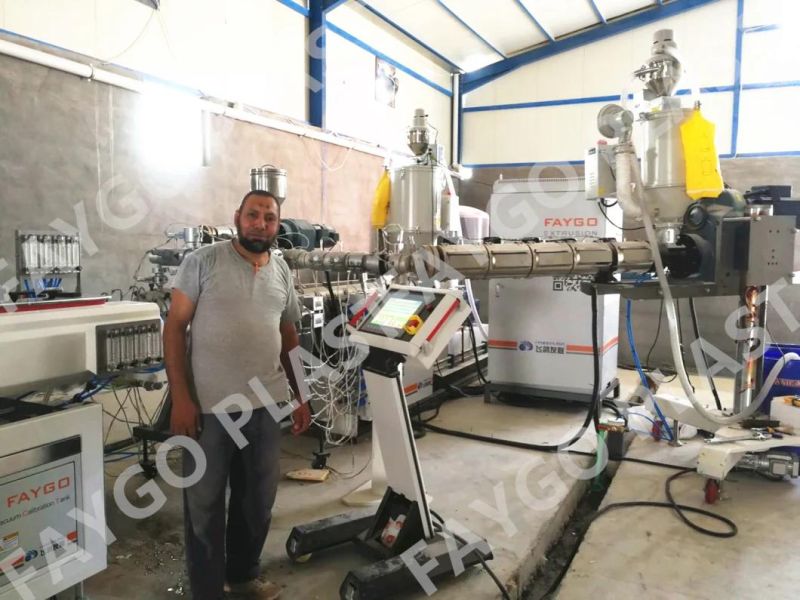 20-110mm Plastic HDPE PE PP Pipe Extrusion Production Machine Line