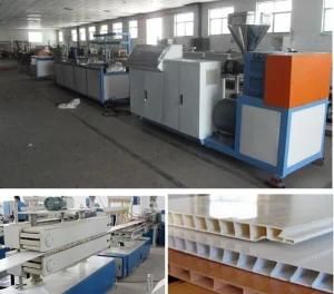 WPC Rail Fence Decking Production Line