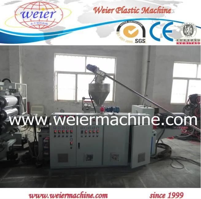 PVC Sheet Production Line Machine for Furniture Edge Banding 600mm Width