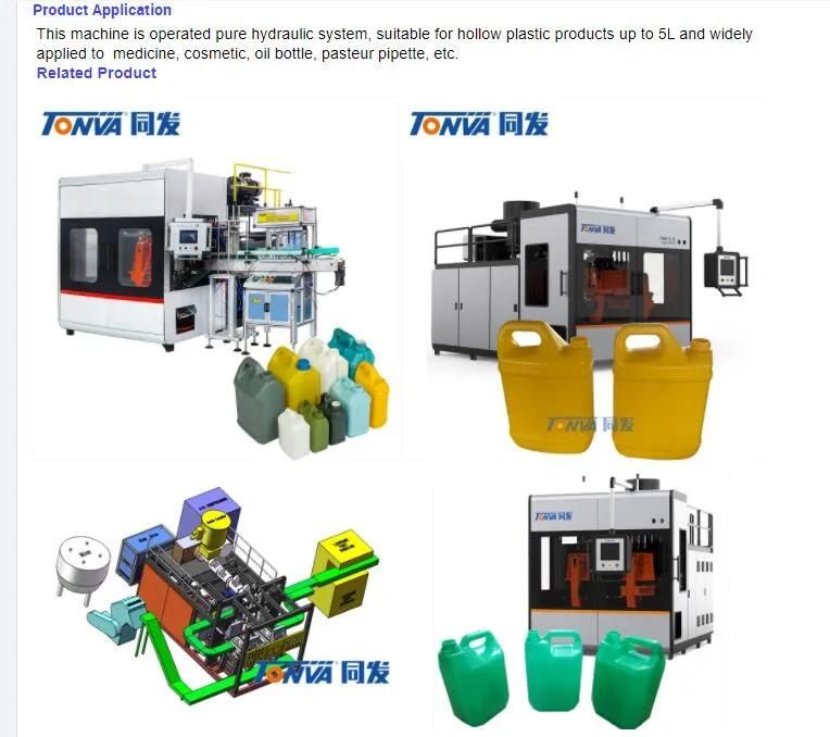 Automatic Production Line for Detergent Bottle Making Machine and Molds